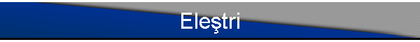 Eleştri